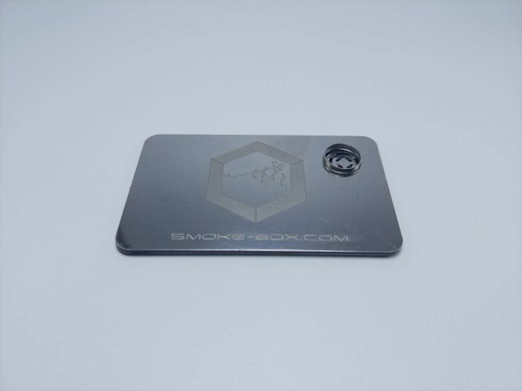 Promo Credit Card Pipe / Cangklong Unik Bentuk Kartu Nama Stainless