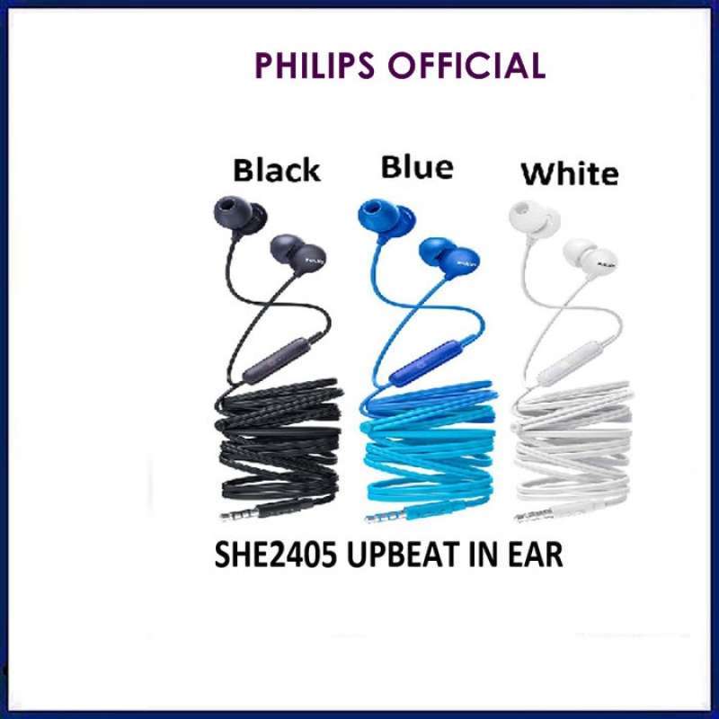 Promo Philips Earphone Upbeat She2405 With Mic She 2405 Wired In Ear Diskon 23 Di Seller Ryoma Store Kebon Kacang Kota Jakarta Pusat Blibli