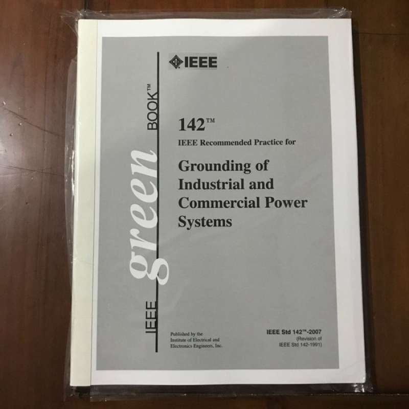 Promo ieee 142 2007 recommended practice for grounding of industrial
