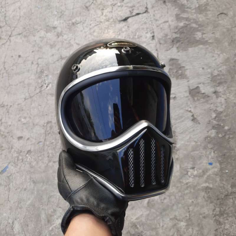 Helm Cakil Retro Helm Retro Full Face Custom Jual Helm Custom