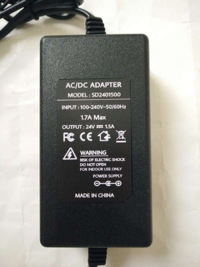 Jual Ac/dc Adapter 24v 1.5a Model : Sd2401500 - 5,5 Di Seller Shin ...