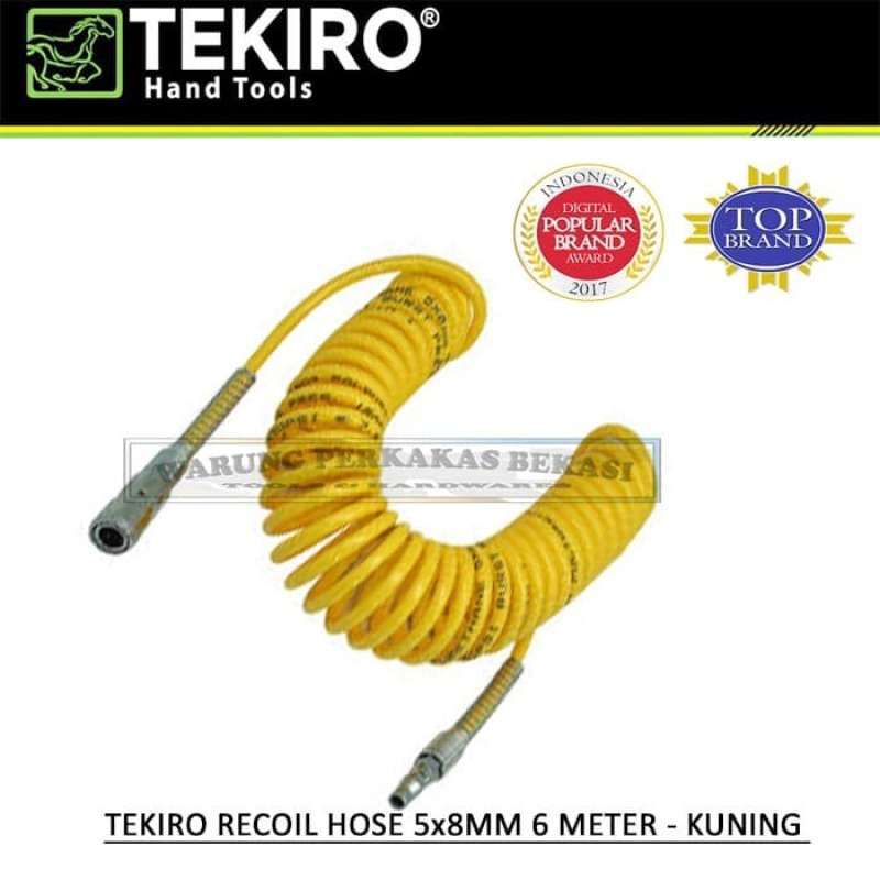 Jual Tekiro Selang Flexible 5x8mm Angin Kompresor 6 Meter Kuning Di ...