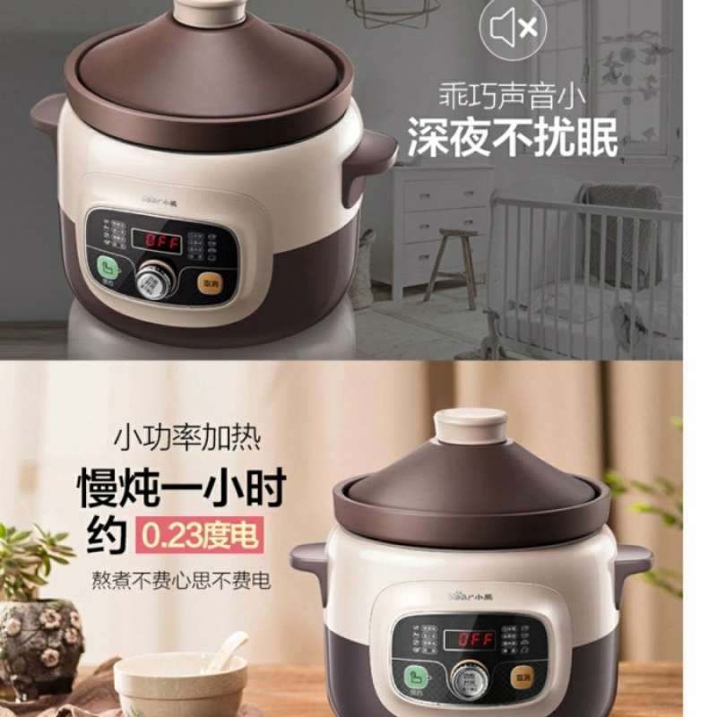 Promo Bear Electric Slow Cooker Ddgd40n6 Diskon 33 Di Seller