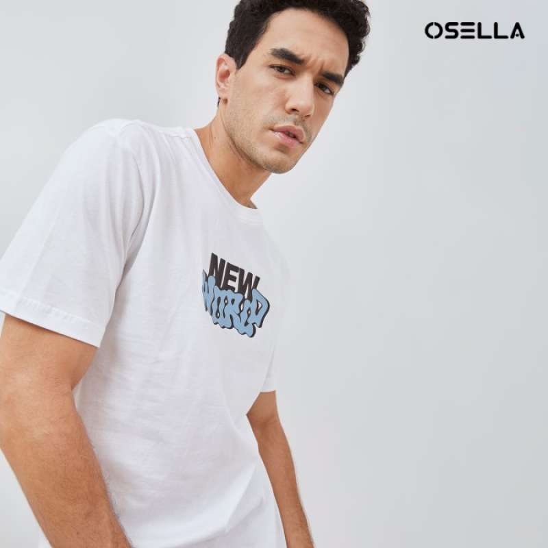 Osella Tshirt  Lengan Pendek Print  Pria