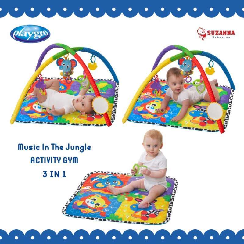 Jual Playgro Music In The Jungle Activity Gym 3 In 1 Playmat Bayi Di Seller Dapur Mama Indah Tegal Alur Kota Jakarta Barat Blibli