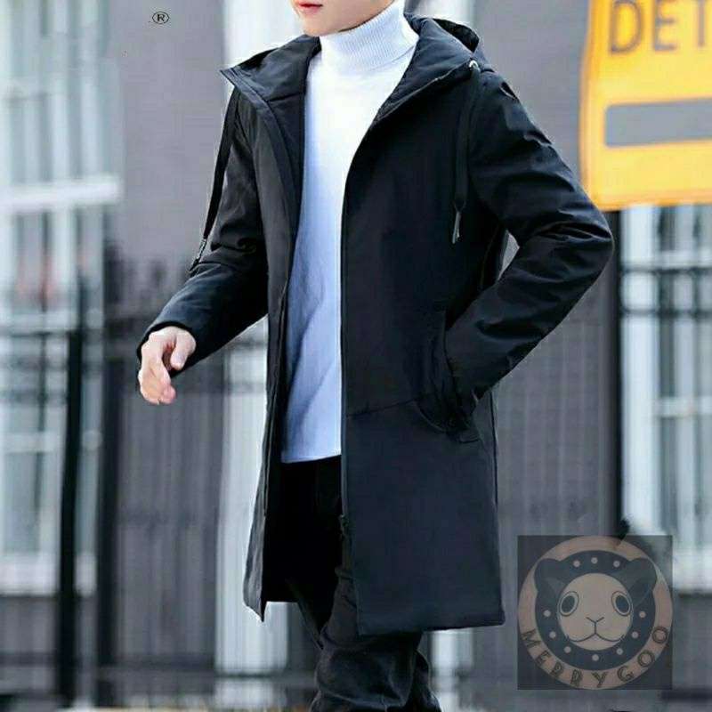 VICE jaket long coat pria jaket musim dingin outdoor tebal waterproof premium quality