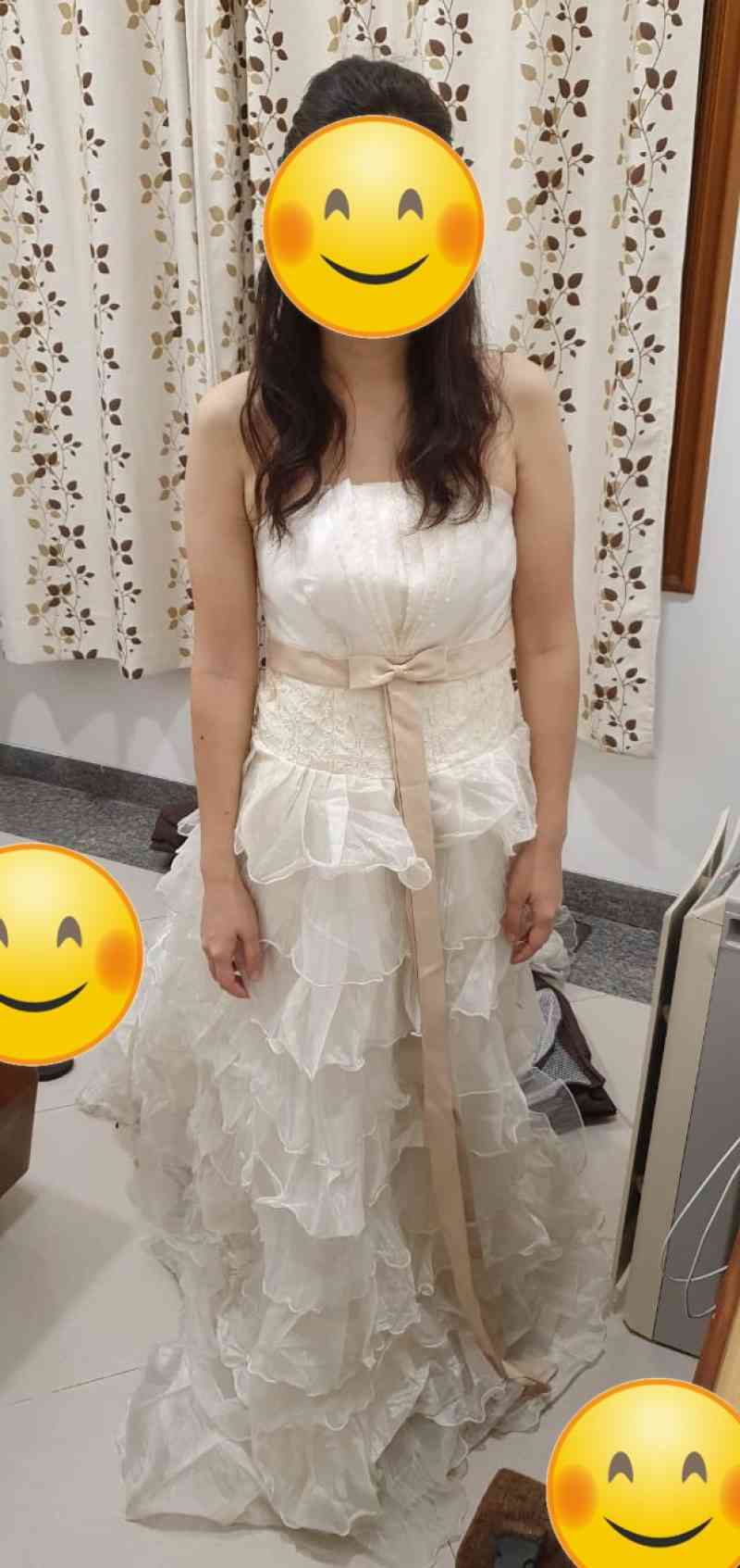 Dress pengantin simple best sale