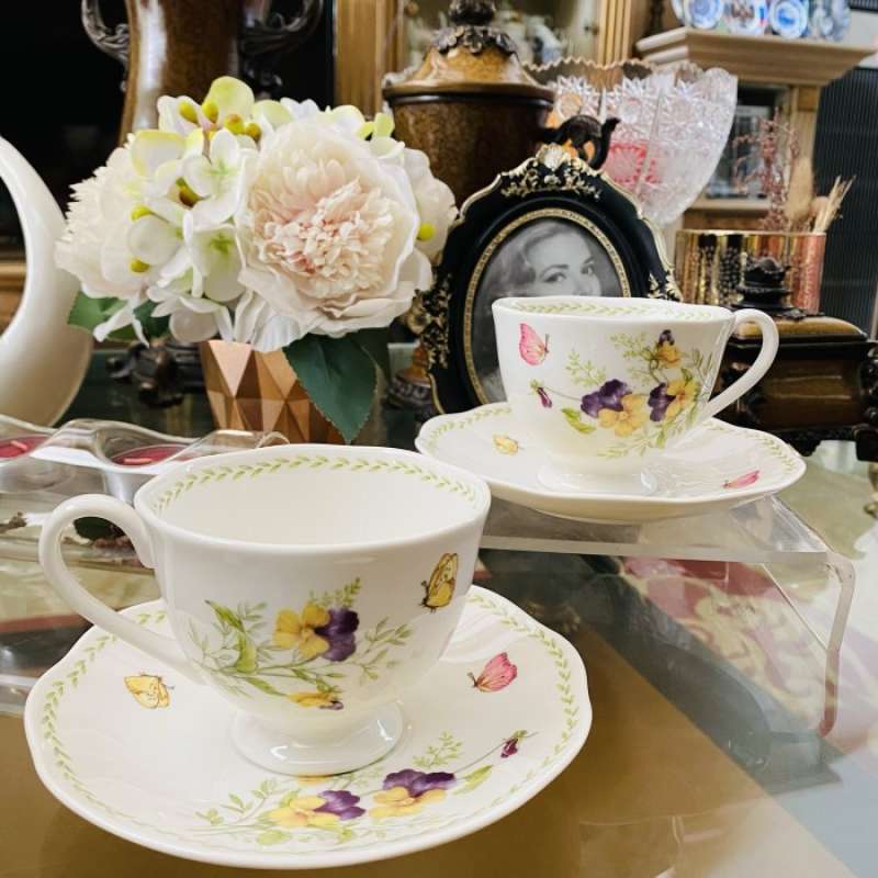 Promo Cangkir Teh / Cangkir Kopi / Saint James / Mewah / Porcelain / 4