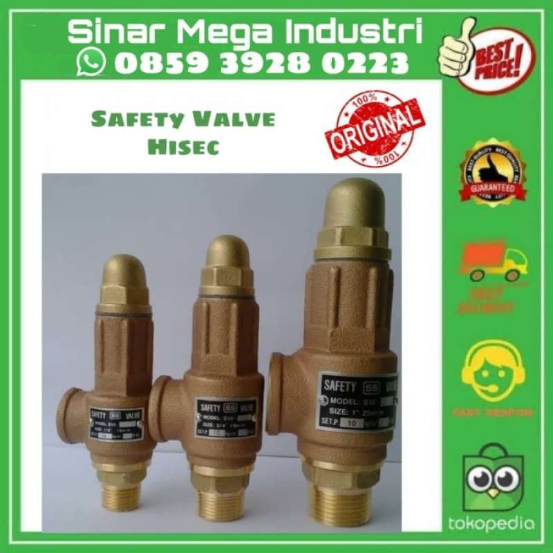 Hisec Psv Promo Hisec Valve 1/2 Inch 10kg - Valve Kuningan 1/2 Taiwan Diskon 23% ...