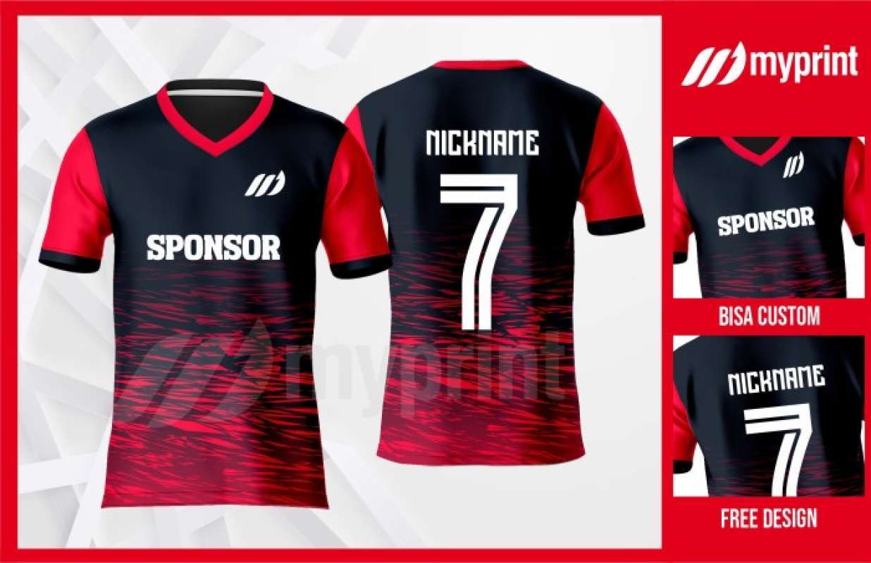Promo Jersey Custom Jersey Bola Jersey Full Printing Jersey Futsal M Diskon 29 Di Seller Aftabil Store Linggajaya Kota Tasikmalaya Blibli