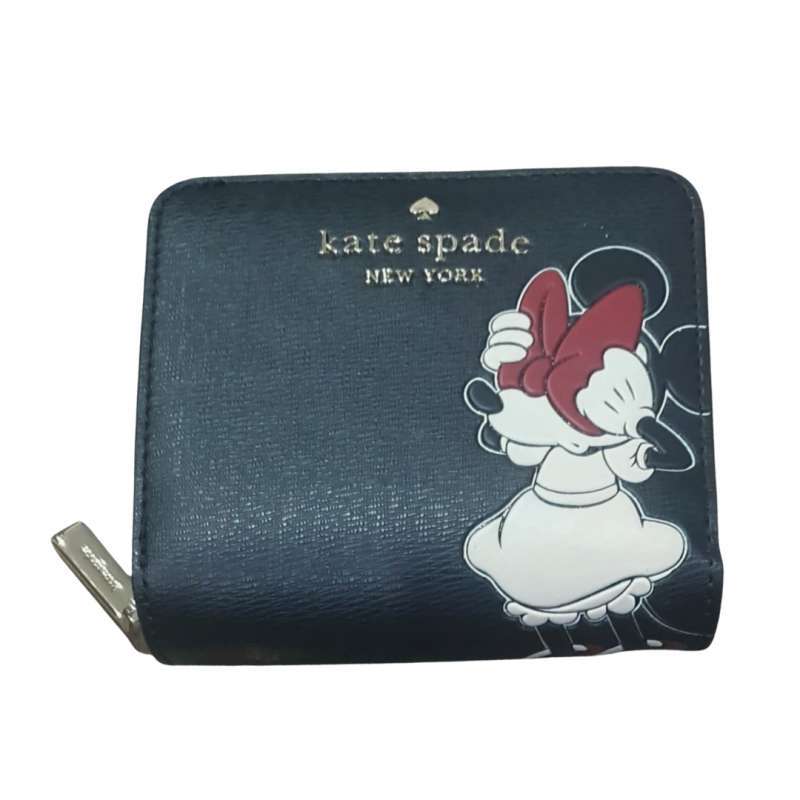 Kate Spde Small Bifold Wallet in Disney Minnie