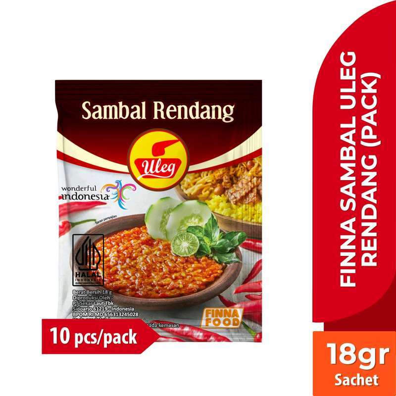 インドネシア チリ ULEG サンバル RENDANG 30袋☆新品☆ インドネシア チリ ULEG サンバル RENDANG 30袋☆新品☆ インドネシア