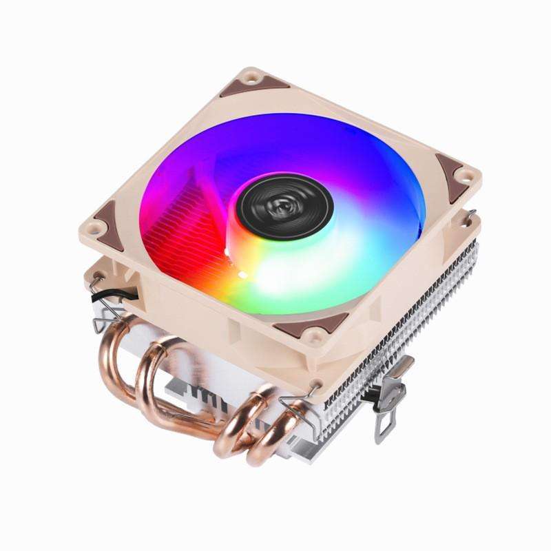 Jual Xuanfeng Xf945 Slim Cpu / Pc Cooler Rgb 90mm Single Fan - 4 Heat ...