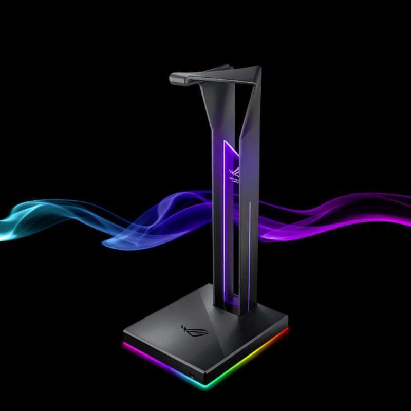 ASUS ROG THRONE QI KABLOSUZ ŞARJ 7.1 SURROUND SES ÇİFT USB 3.1 YUVASI VE AURA SYNC DESTEKLİ