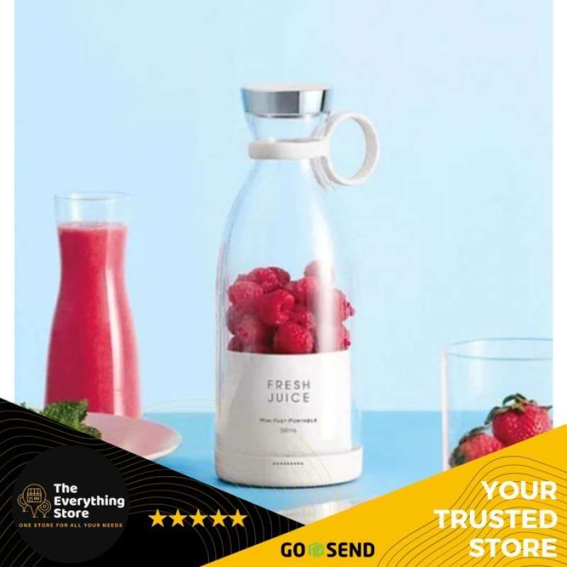 Jual Botol Blender Jus Buah Portable Juicer Mini Elektrik Wireless ...
