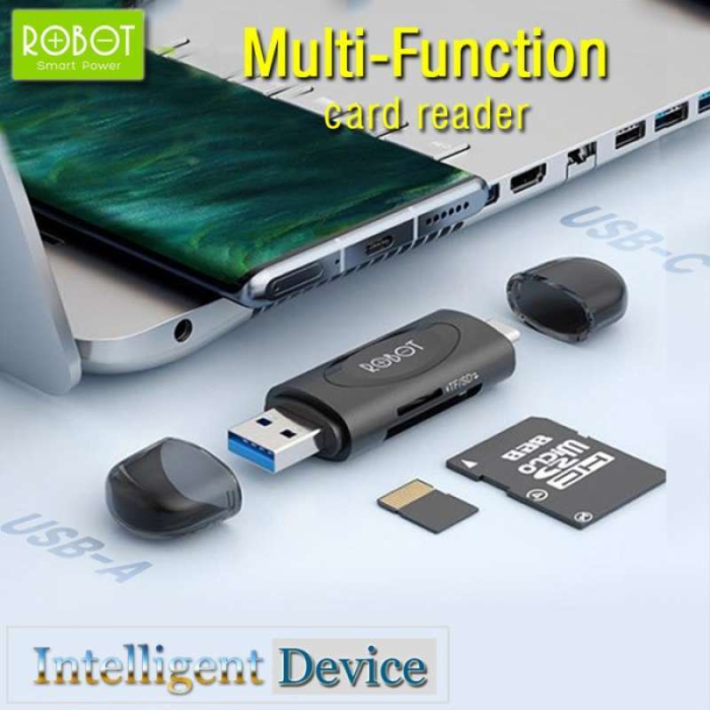 O2 Microsd Card Controller Promo Robot Otg 2 In 1 Usb 3.0 Usb-c Micro Sd Card Reader 5 Gbps Diskon ...