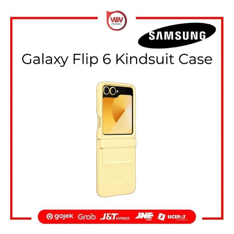 Galaxy Z Flip6 Kindsuit Case|イエロー|スマホケース|Samsung純正