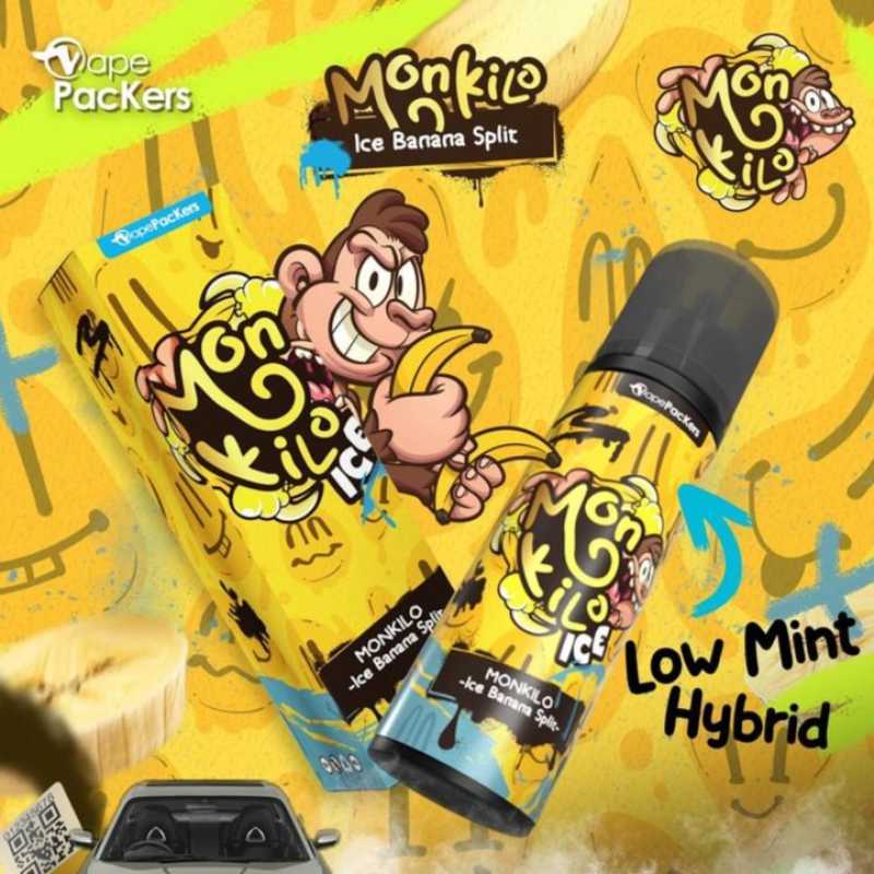 Jual Monkilo Ice Banana Split 60ml By Vape Packers / Liquid Mon Kilo Ice Di  Seller Umkm Jakartavapers Flagship Store - Jakartavapers - Kab. Tangerang