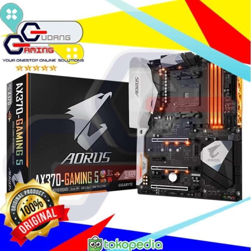 Promo Motherboard Gigabyte Aorus Ax370 Gaming 5 Socket Am4 Diskon 23% ...