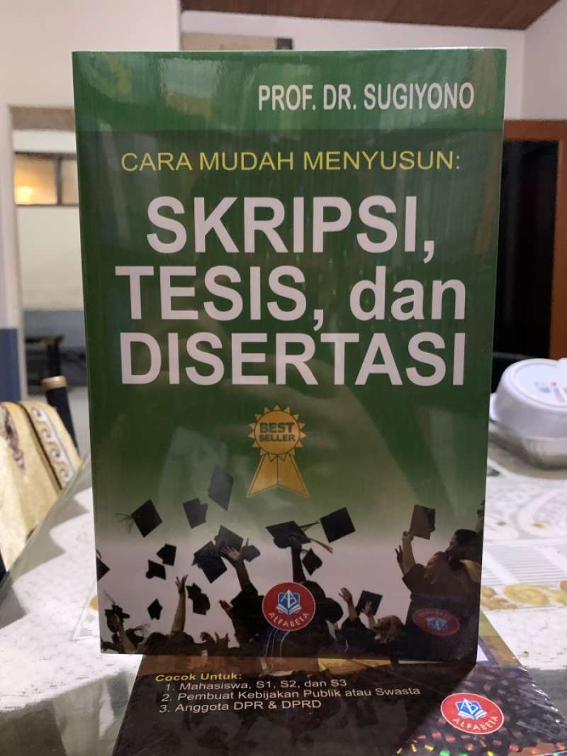 Jual Buku Cara Mudah Menyusun Skripsi Tesis Dan Disertasi Ori Di Seller ...