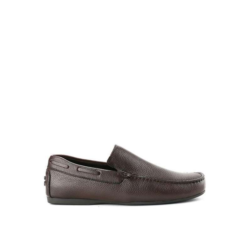 Hush Puppies Matthew Leather Slip-On Loafers in Black for Men | UK
