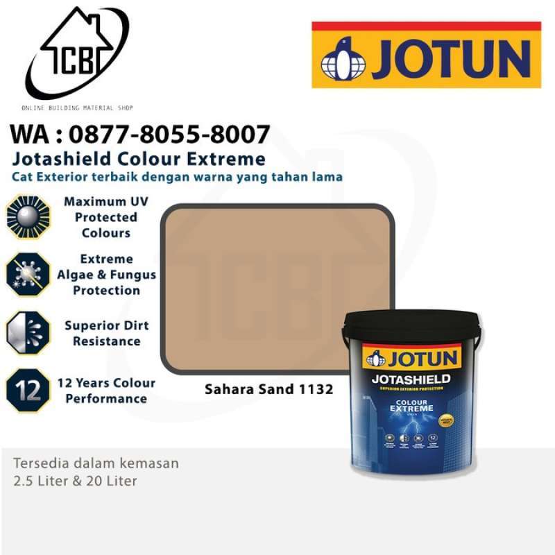 Promo Cat Tembok Luar Jotun Jotashield Extreme Sahara Sand 1132 - 2.5l ...