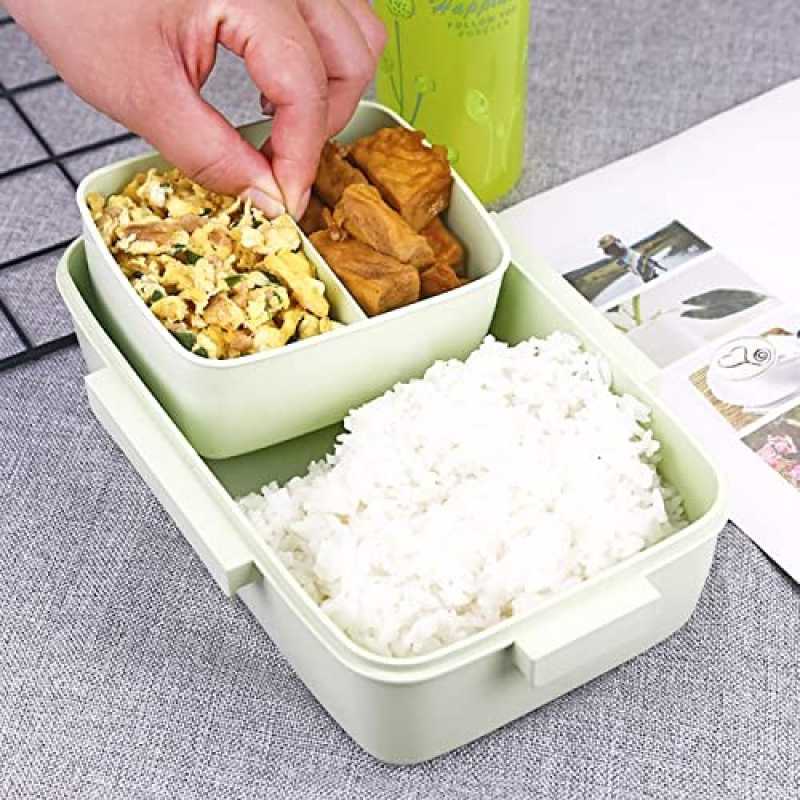 All In One Box Jual All-in-one Lunch Bento Box For Adult, Removable 3 Compartment Di ...