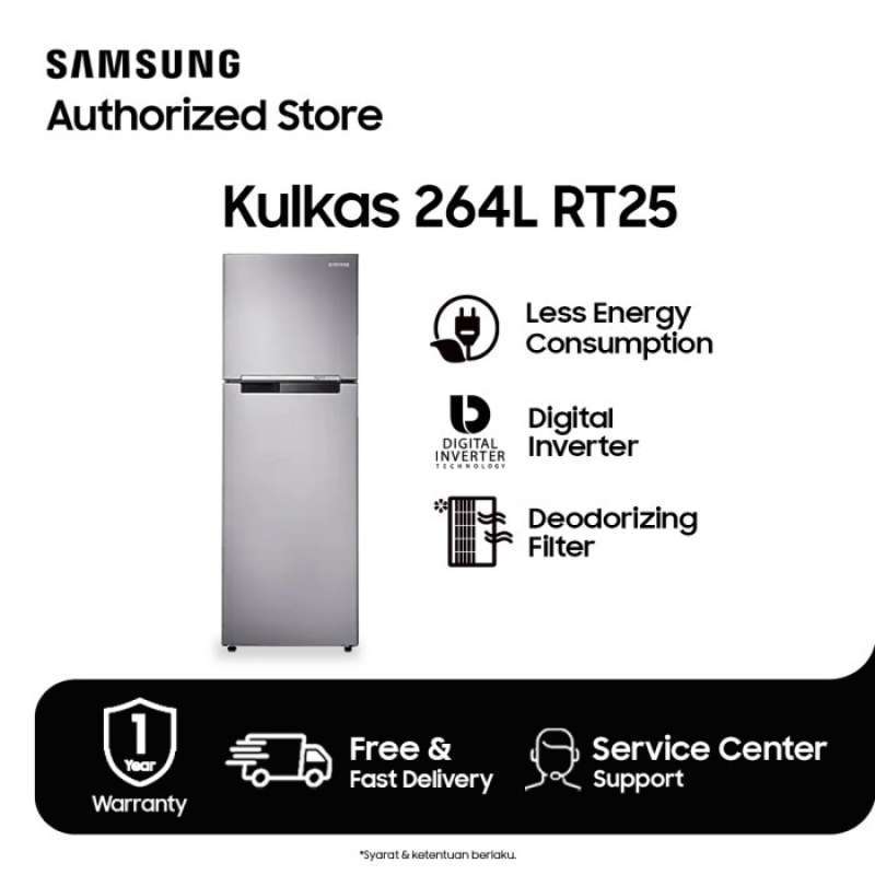 Promo Kulkas 2 Pintu, 256 L - Rt25farbdsa Bergaransi Diskon 23% Di
