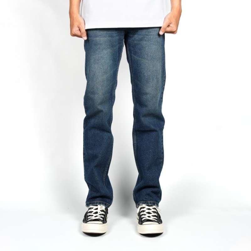Celana Uniqlo Selvedge Uniqlo Stretch Selvedge Fade Uniqlo