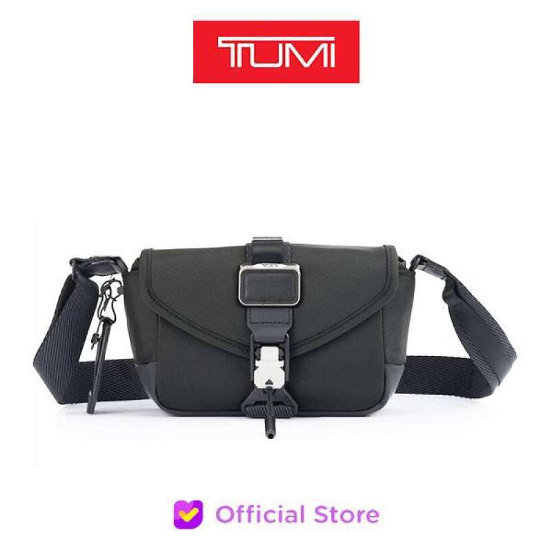Jual T U M I Alpha Bravo Compass Flap Crossbody - Black Di Seller