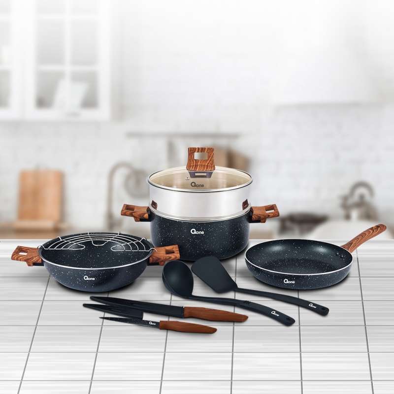 Promo Oxone Ox997 Performa Cookware Set 10 Pcs Diskon 49% Di Seller ...