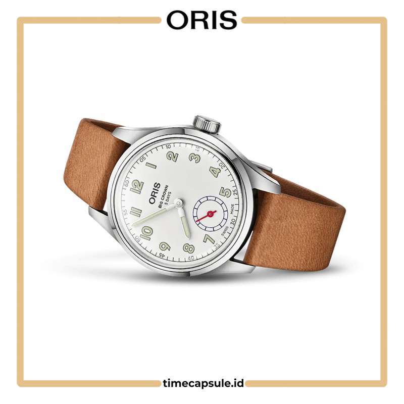 Jam Tangan ORIS Wings of Hope Limited Edition 401 7781 4081 Brown Leather  Strap