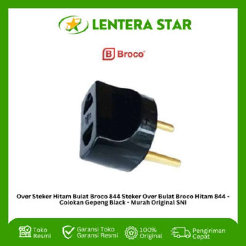 Promo Over Steker Hitam Bulat Broco 844 Steker Over Bulat Broco Hitam ...