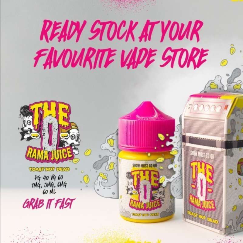Liquid Vape The O Rama Jual The O Rama Juice Toast Not Dead 60ml By Poda Liquid X Fatriio ...