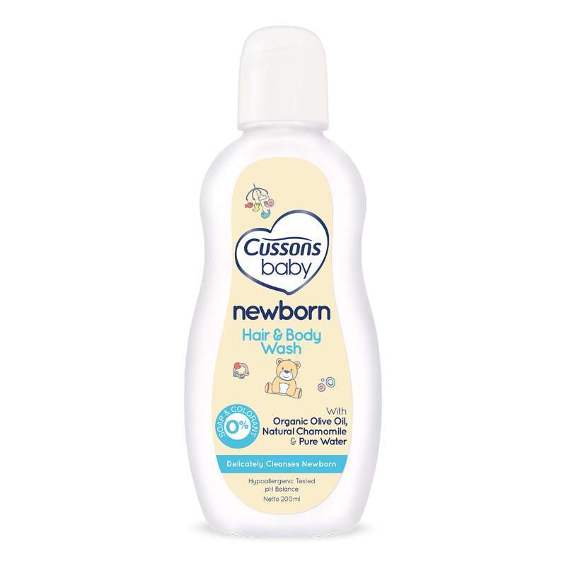 Cussons Baby Newborn Hair Body Wash 200 mL