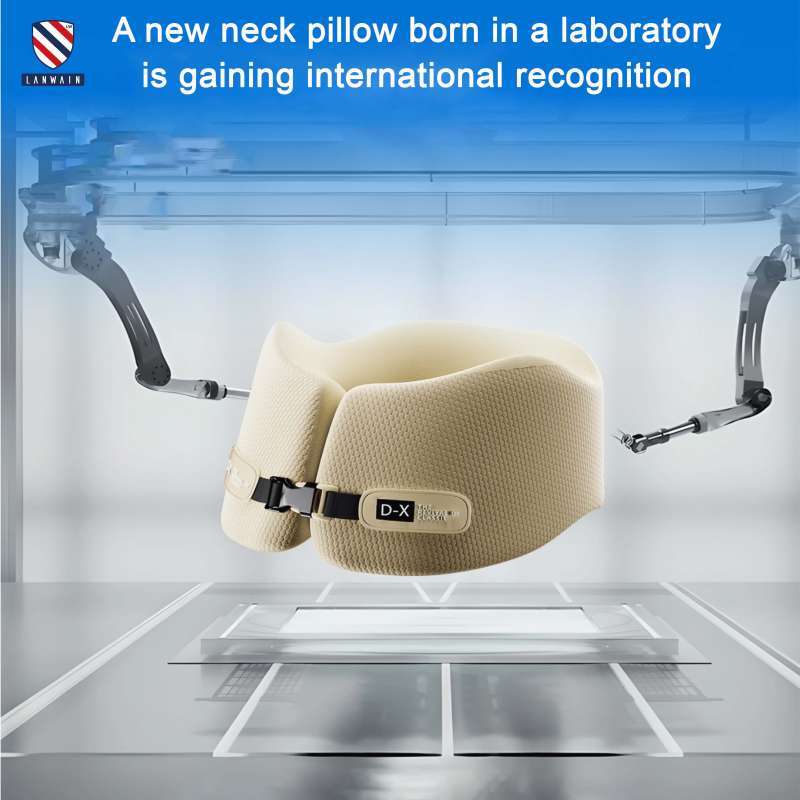 Jual Lanwain Antibacterial U-shaped Neck Pillow For Travel