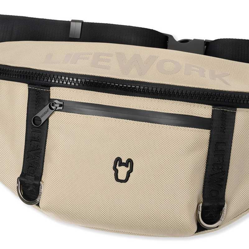 【韓国 Life Work】スラドック Dリング ウエストバッグ Jual Life Work Korea Small Radog D-ring Waist Bag Lifework