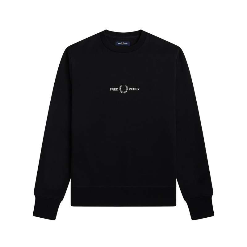 新品24aw☆FRED PERRY 呼び覚まさ Football Sweatshirt