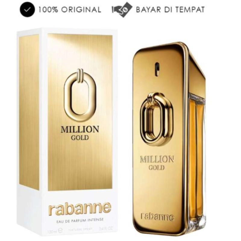 Promo Paco Rabanne Million Gold Man Edp Intense 100 Ml Diskon 26