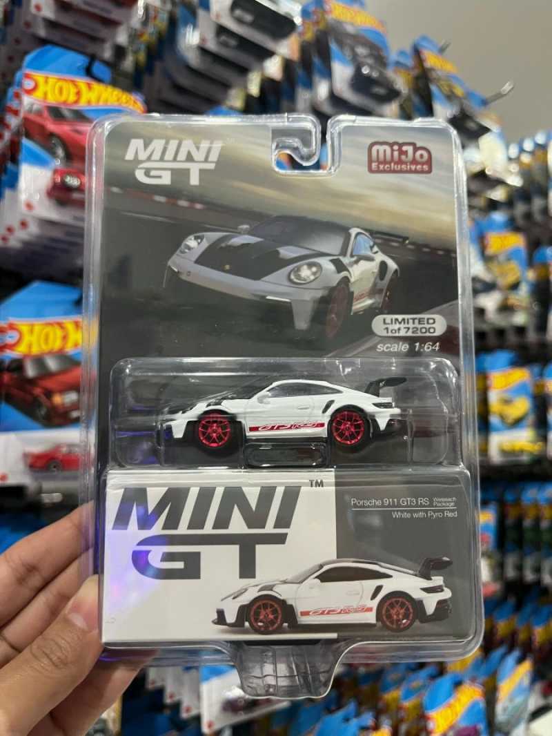【MINIGT】PorscheGT3RS/CarreraRS/901 3台セット Mini GT 1:64 Porsche 911 (992) GT3 RS Tribute to Carrera RS