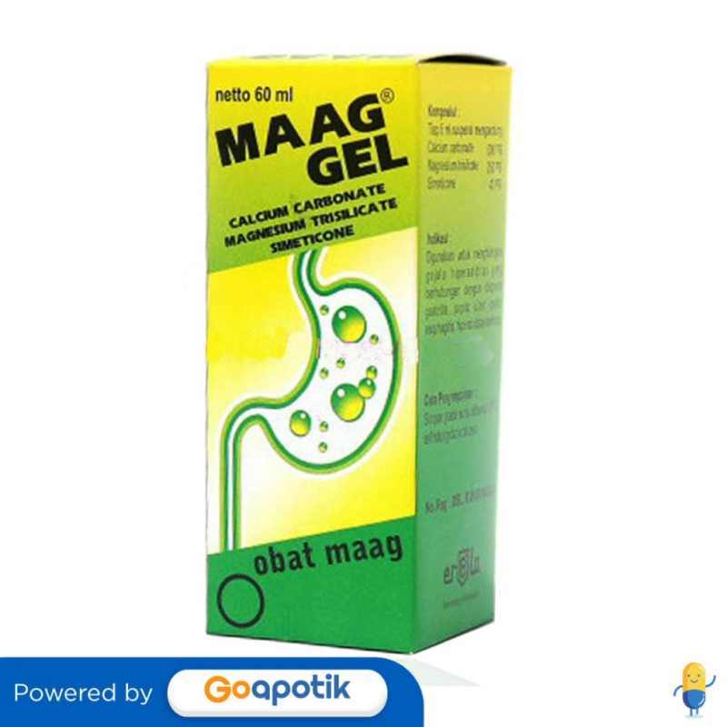 Jual Maag Gel Suspensi Isi 60 Ml Botol Di Seller Apotek Margasari ...