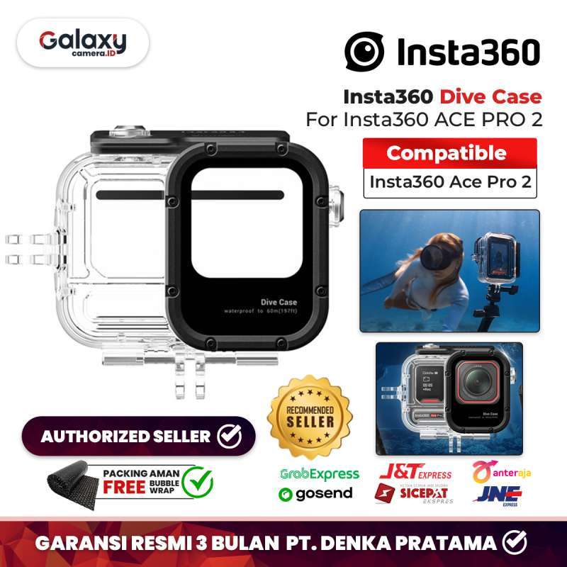 Jual Insta360 Dive Case For Insta 360 Ace Pro Waterproof Housing