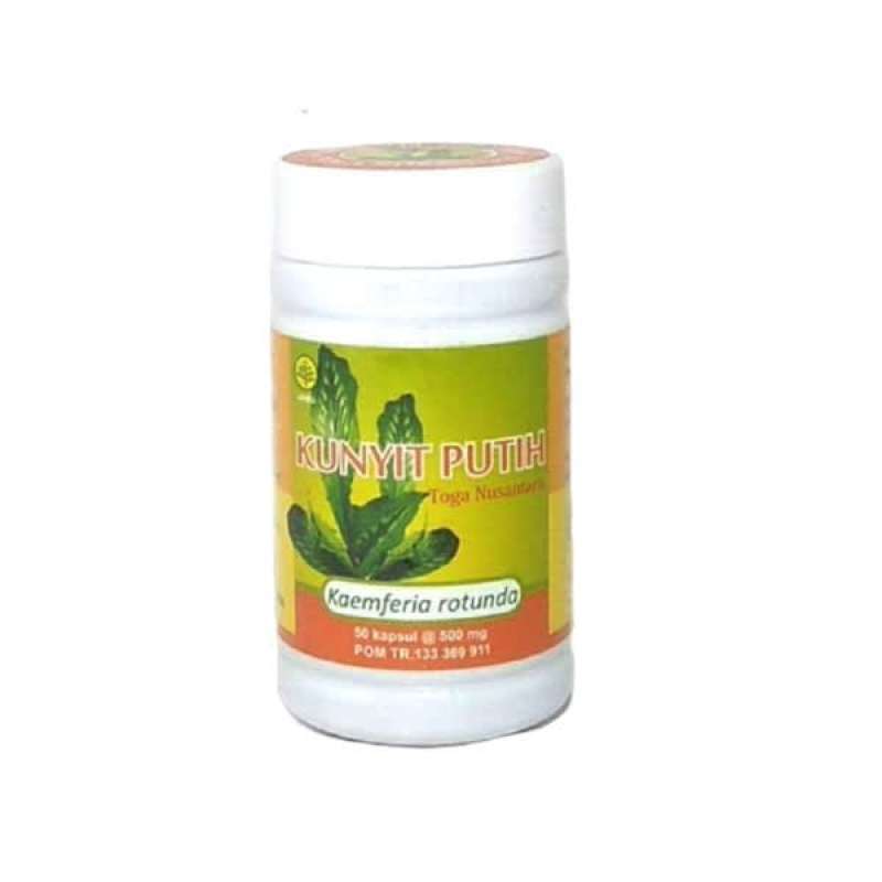 Jual Toga Nusantara Kunyit Putih Botol 50 Kapsul Di Seller Apotek Ubay ...