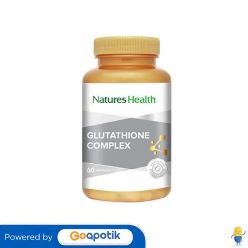 Jual Nature's Health Glutathione Complex Botol 60 Kapsul Di Seller Apotek Baladewa Farma 2 - Situsaeur, Kota Bandung