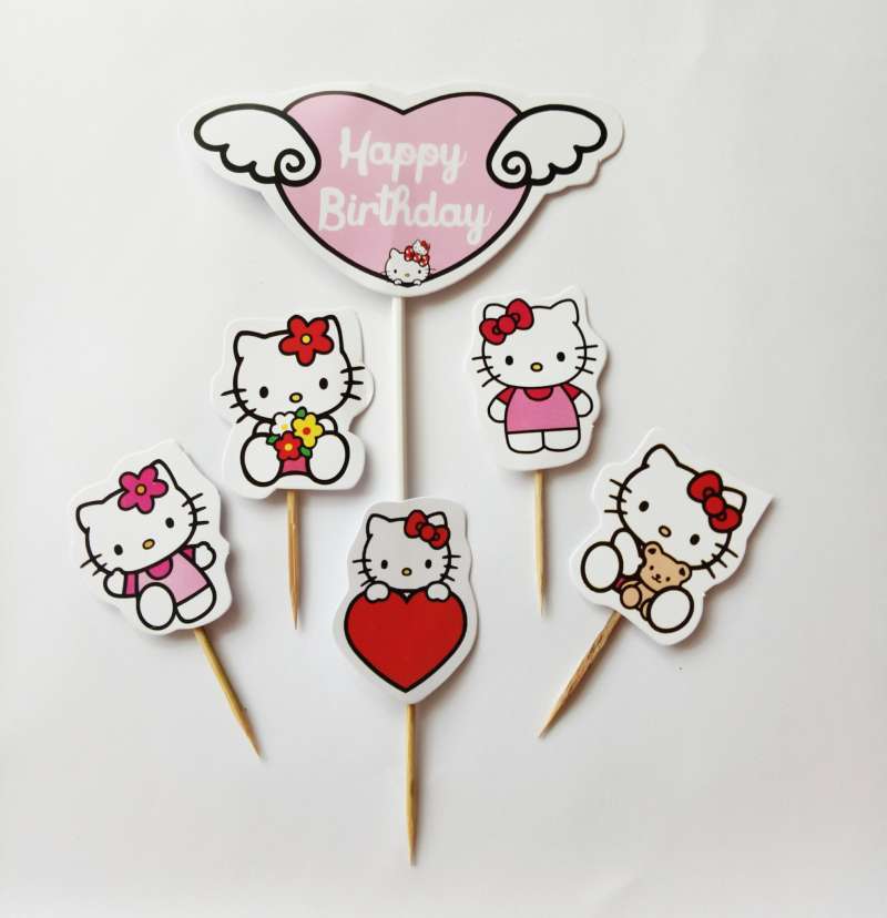 Jual Topper Birthday Hello Kitty 💯 Harga Murah & Kualitas Terbaik April ...
