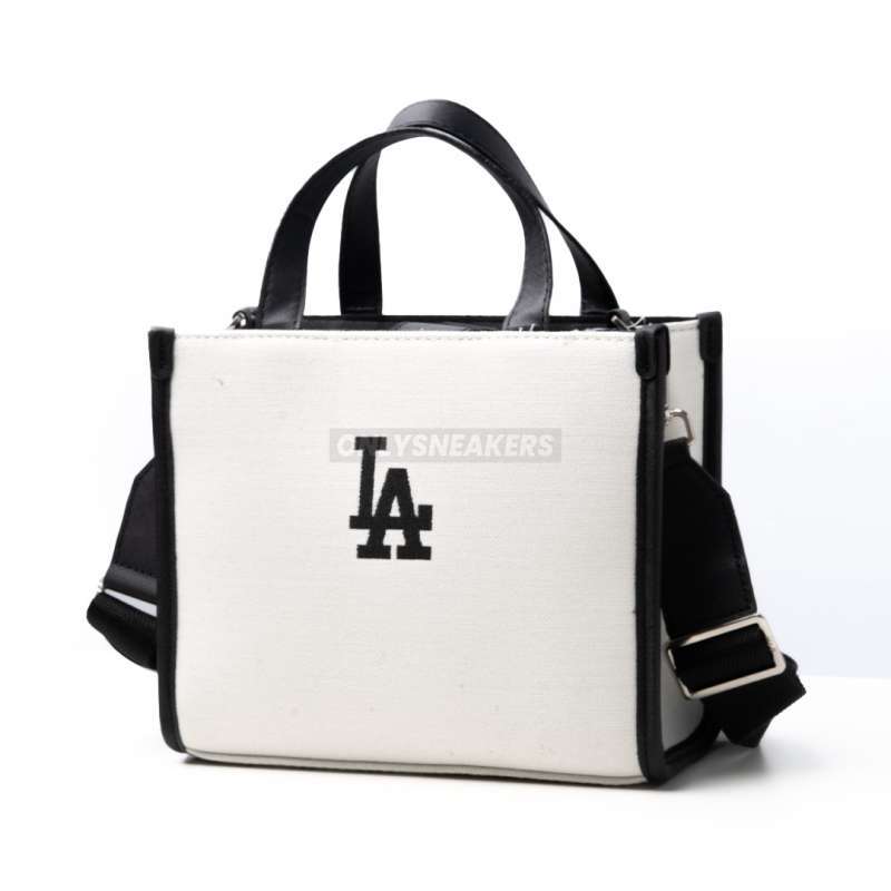 Jual Mlb Varsity Jacquard Small Tote Bag La Dodgers Di
