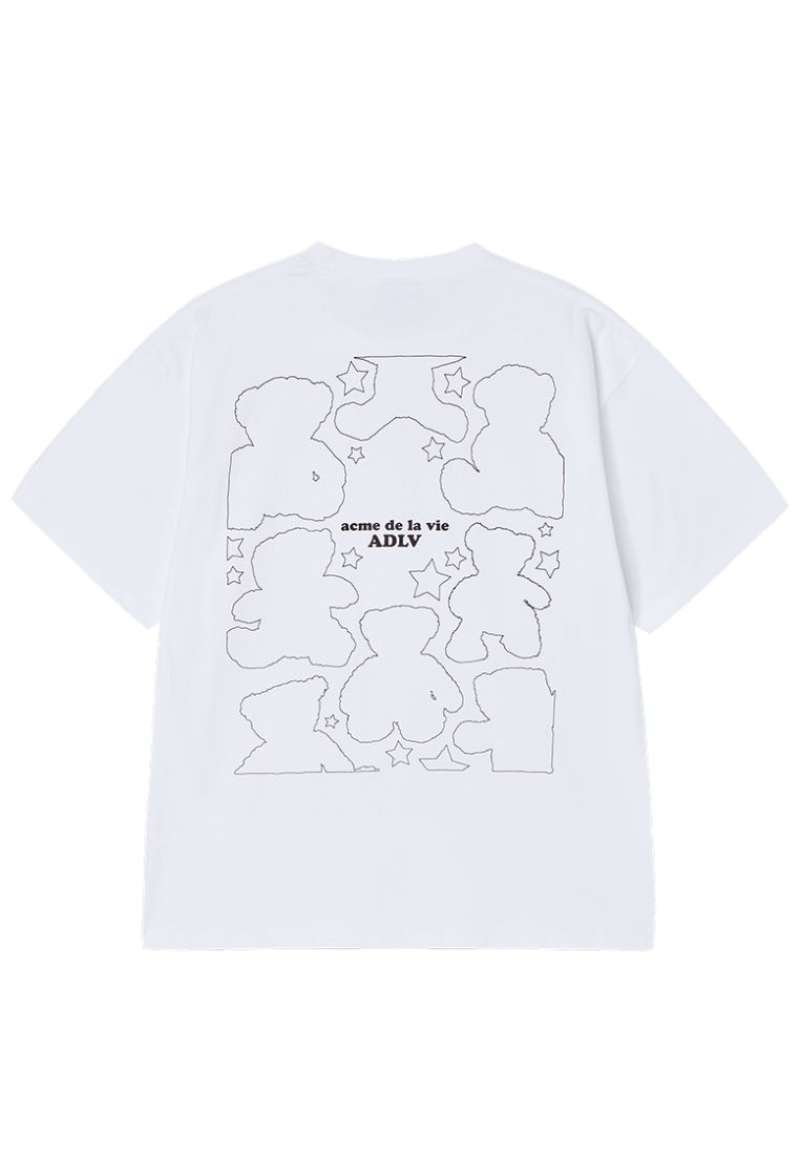 Promo [adlv] Acmedelavie Bear Doll Line Archive Short Sleeve