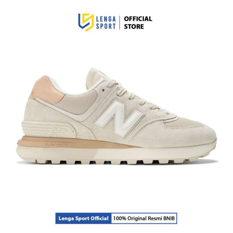 Sepatu Sneakers Pria New Balance U574 Beige (U574LGDW) ORIGINAL
