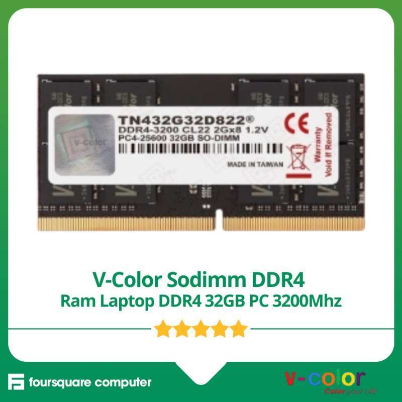 32gb Sodimm 3200mhz RAM DDR4 Sodimm V-GeN Platinum 32GB PC25600