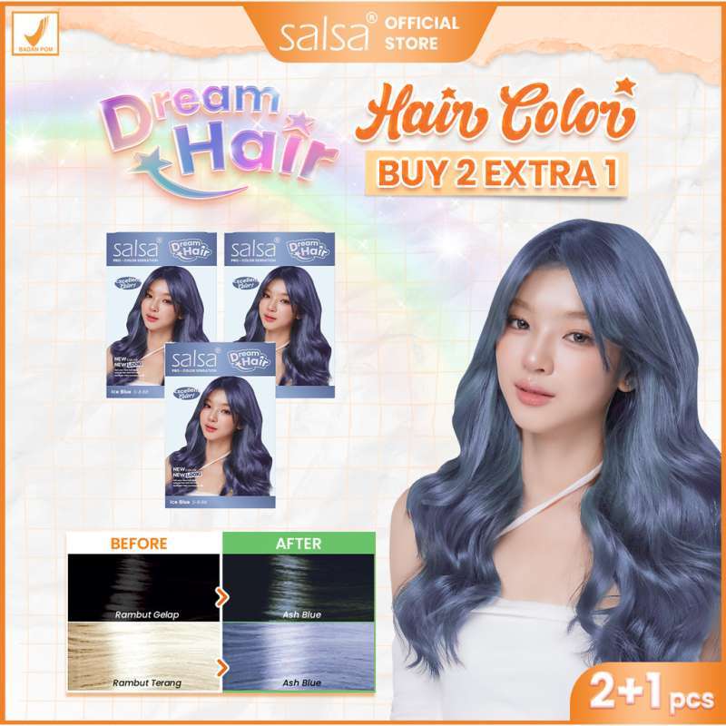 Promo [buy 2 Get 3] Salsa Dream Hair Color - Cat Pewarna Rambut ...